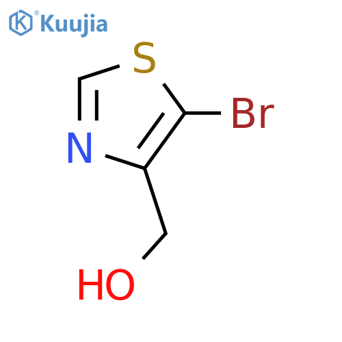 (5-Bromothiazol-4-yl)methanol structure