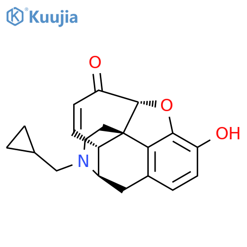 Morphinan-6-one,17-(cyclopropylmethyl)-7,8-didehydro-4,5-epoxy-3-hydroxy-, (5a)- (9CI) structure