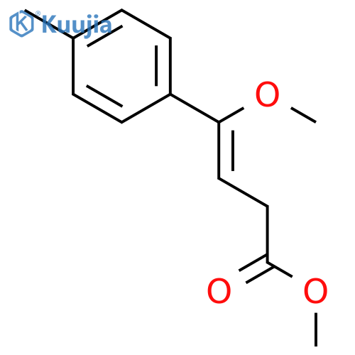 Methyl 4-methoxy-4-(4-methylphenyl)but-3-enoate structure