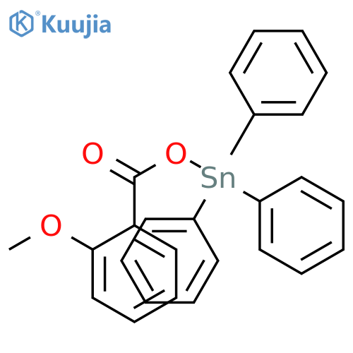 STANNANE, [(2-METHOXYBENZOYL)OXY]TRIPHENYL- structure
