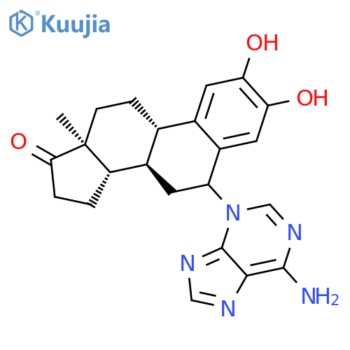 2-Hydroxy-estrone-6-N3-adenine (90%) structure