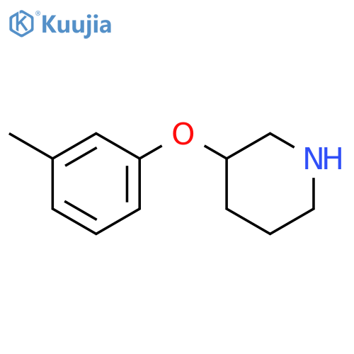 3-(m-Tolyloxy)piperidine structure
