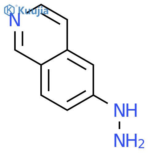 Isoquinolin-6-ylhydrazine Dihydrochloride structure
