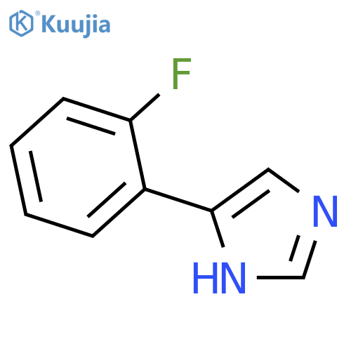 4-(2-fluorophenyl)-1H-imidazole structure