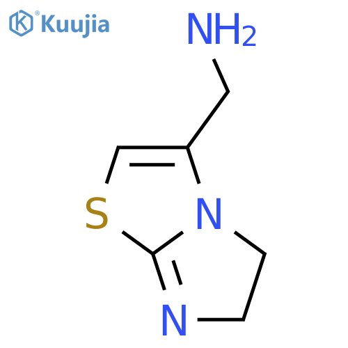(5,6-Dihydroimidazo2,1-b1,3thiazol-3-ylmethyl)amine Dihydrochloride structure