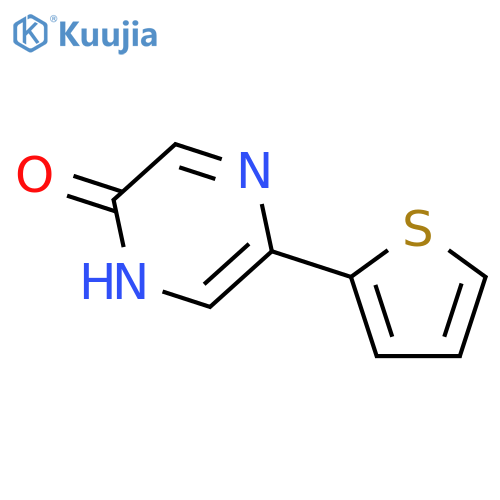 5-THIOPHEN-2-YL-1H-PYRAZIN-2-ONE structure