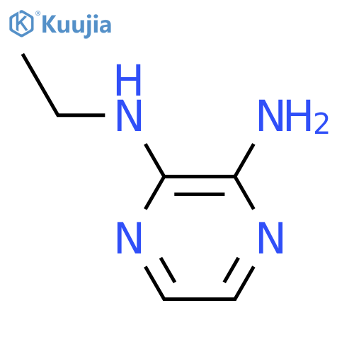 2-Amino-3-(ethylamino)pyrazine structure