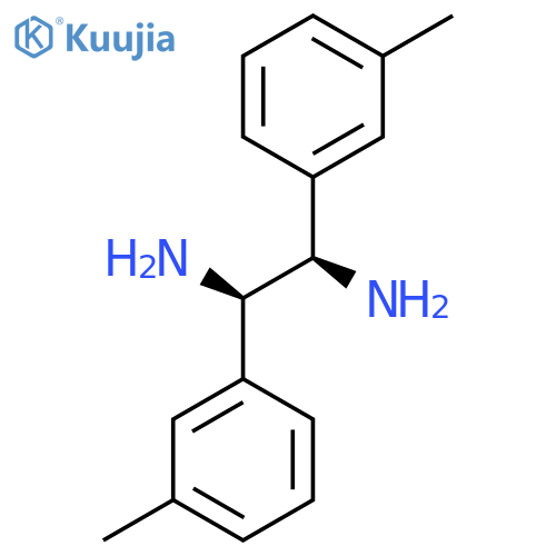 1,2-Ethanediamine, 1,2-bis(3-methylphenyl)-, (1R,2R)- structure