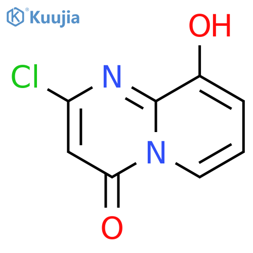 2-chloro-9-hydroxy-4H-pyrido[1,2-a]pyrimidin-4-one structure