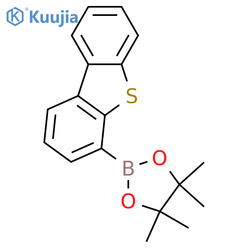 2-(Dibenzo[b,d]thiophen-4-yl)-4,4,5,5-tetramethyl-1,3,2-dioxaborolane structure