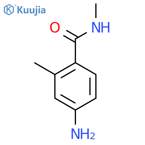 Benzamide, 4-amino-N,2-dimethyl- structure
