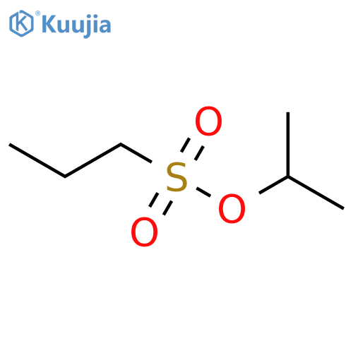 1-Propanesulfonic acid,1-methylethyl ester structure