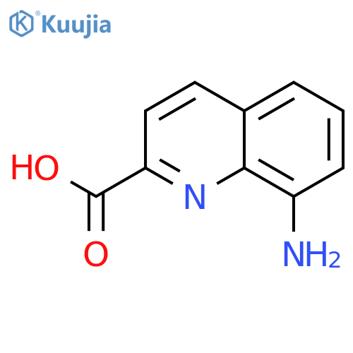 8-Aminoquinoline-2-carboxylic Acid structure