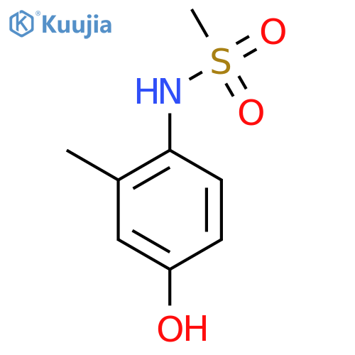 N-(4-Hydroxy-2-methylphenyl)methanesulfonamide structure