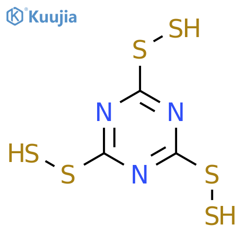 1,3,5-Triazine-2,4,6-trisulfenothioic acid structure