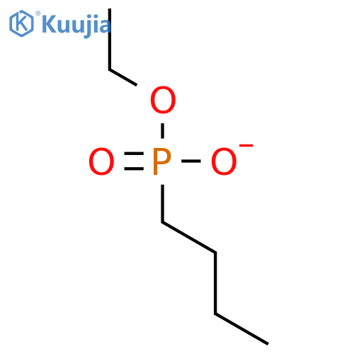 Phosphonic acid, butyl-, monoethyl ester structure
