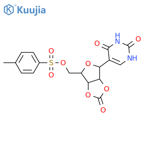 Pseudouridine C; 2',3'-O-Carbonate, 5'-tosyl structure