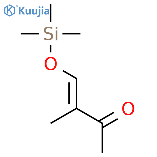 3-BUTEN-2-ONE, 3-METHYL-4-[(TRIMETHYLSILYL)OXY]- structure