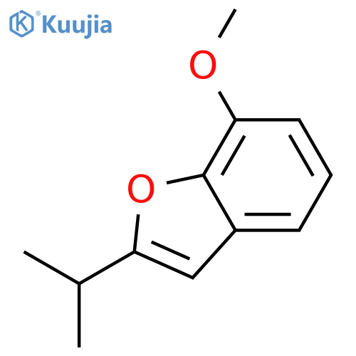 7-Methoxy-2-(propan-2-yl)-1-benzofuran structure