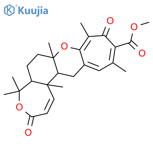 Tropolactone A; 1-Deoxy, 1,2-didehydro structure
