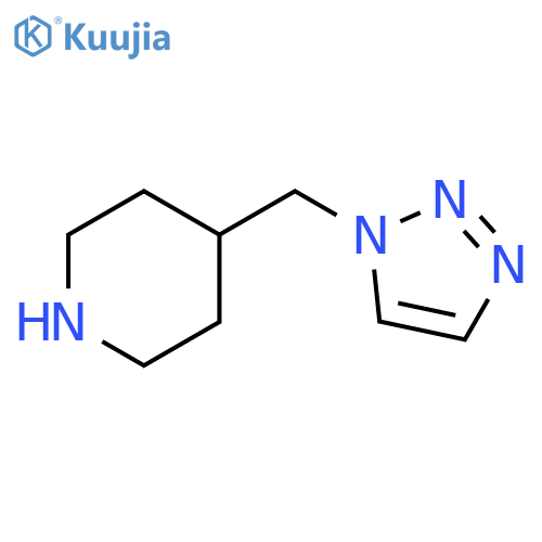 4-(1H-1,2,3-triazol-1-yl)methylpiperidine structure