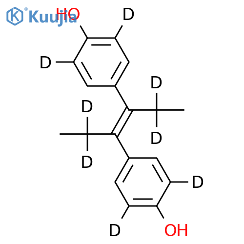 trans-Diethyl-1,1,1’,1’-stilbestrol-3,3’,5,5’-d8 structure