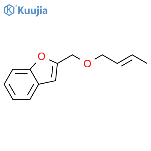 Benzofuran, 2-[(2-butenyloxy)methyl]- structure