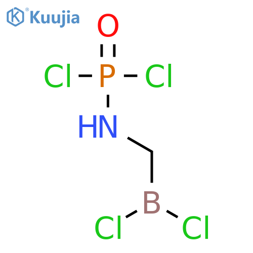 PHOSPHORAMIDIC DICHLORIDE, (DICHLOROBORYL)METHYL- structure