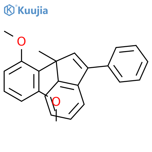 1H-INDENE, 1-(2,6-DIMETHOXYPHENYL)-1-METHYL-3-PHENYL- structure