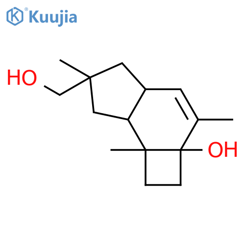 6-(hydroxymethyl)-3,6,7b-trimethyl-2,2a,4a,5,6,7,7a,7b-octahydro-1H-cyclobuta[e]inden-2a-ol structure