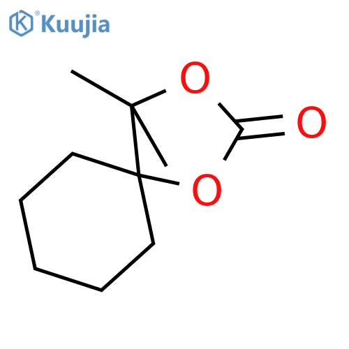 1,3-DIOXASPIRO[4.5]DECAN-2-ONE, 4,4-DIMETHYL- structure