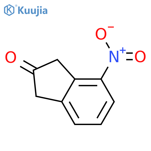 4-nitroindan-2-one structure