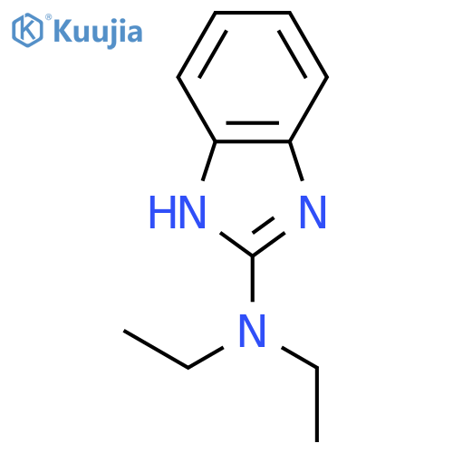 N,N-diethyl-1H-1,3-benzodiazol-2-amine structure