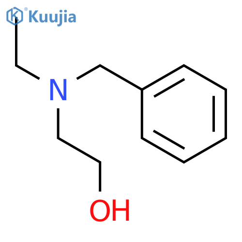 Ethanol, 2-[ethyl(phenylmethyl)amino]- structure