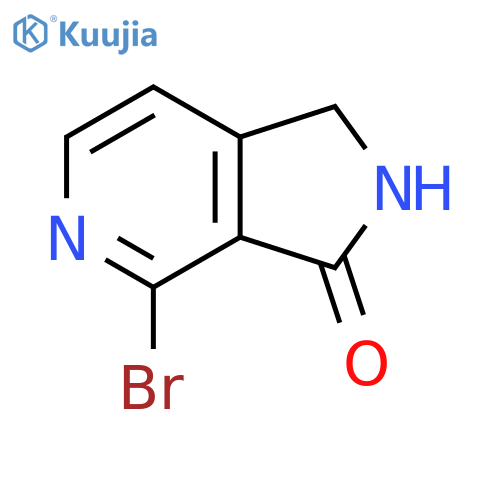 4-Bromo-1,2-dihydro-pyrrolo[3,4-c]pyridin-3-one structure