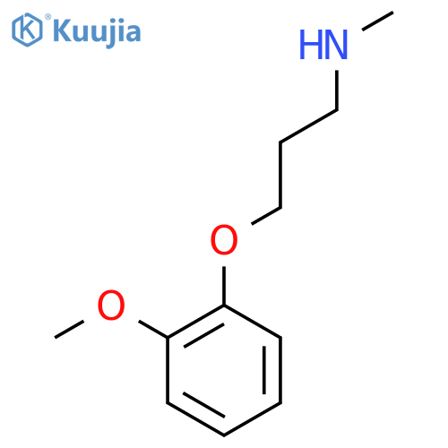 3-(2-Methoxyphenoxy)propylmethylamine structure