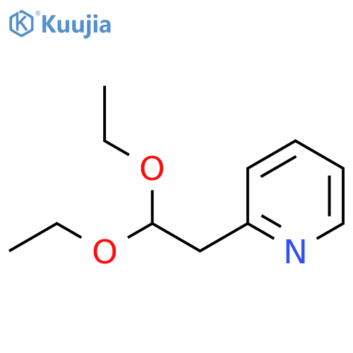 2-(2,2-Diethoxyethyl)pyridine structure