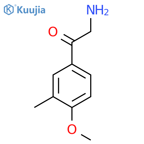 2-Amino-1-(4-methoxy-3-methylphenyl)ethan-1-one structure