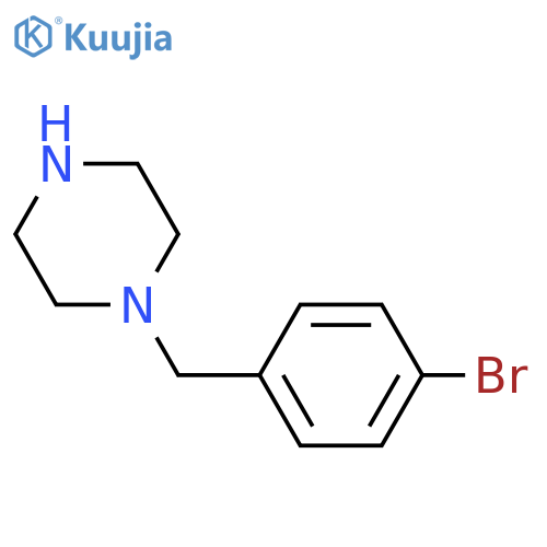 1-(4-Bromobenzyl)piperazine structure