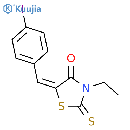 4-Thiazolidinone,3-ethyl-5-[(4-iodophenyl)methylene]-2-thioxo- structure