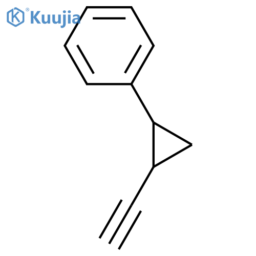 (2-Ethynylcyclopropyl)benzene structure