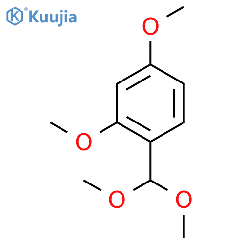 1-(dimethoxymethyl)-2,4-dimethoxybenzene structure