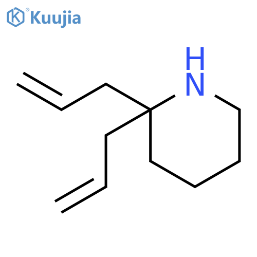 2,2-diallylpiperidine hydrochloride structure