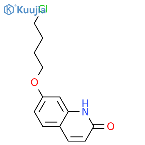 7-(4-Chlorobutoxy)quinolin-2(1H)-one structure