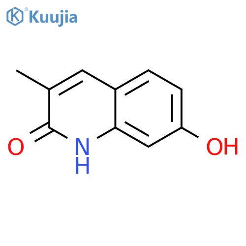 7-hydroxy-3-methyl-2(1H)-Quinolinone structure