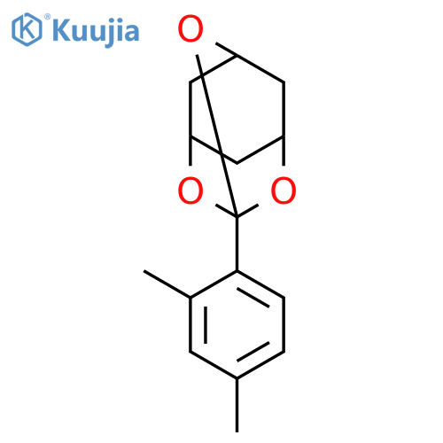 2,4,10-TRIOXATRICYCLO[3.3.1.13,7]DECANE, 3-(2,4-DIMETHYLPHENYL)- structure