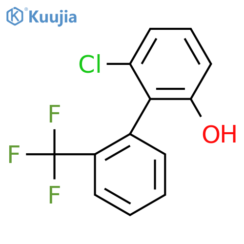 6-Chloro-2'-trifluoromethylbiphenyl-2-ol structure