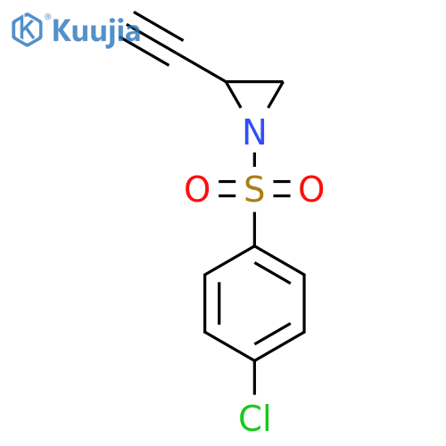 AZIRIDINE, 1-[(4-CHLOROPHENYL)SULFONYL]-2-ETHYNYL- structure