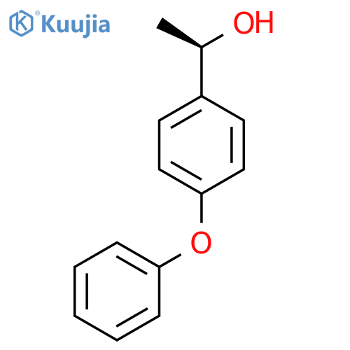 (1R)-1-(4-phenoxyphenyl)ethan-1-ol structure