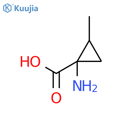 1-amino-2-methylcyclopropane-1-carboxylic acid structure
